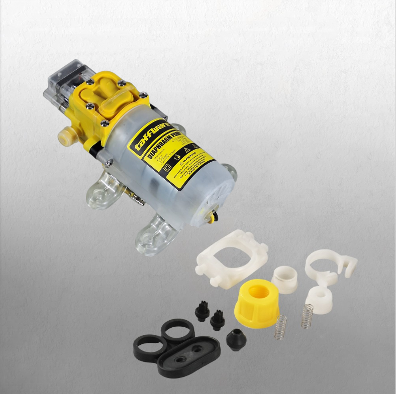 Taffware Pompa Air High Pressure Diaphragm Pump Car Wash 0.55 MPa 80W - D-1 Gambar produk Taffware Pompa Air High Pressure Diaphragm Pump Car Wash 0.55 MPa 80W - D-1 - 5