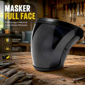 KIND Masker Full Face Protective Mask Work Safety Splashproof - K007
