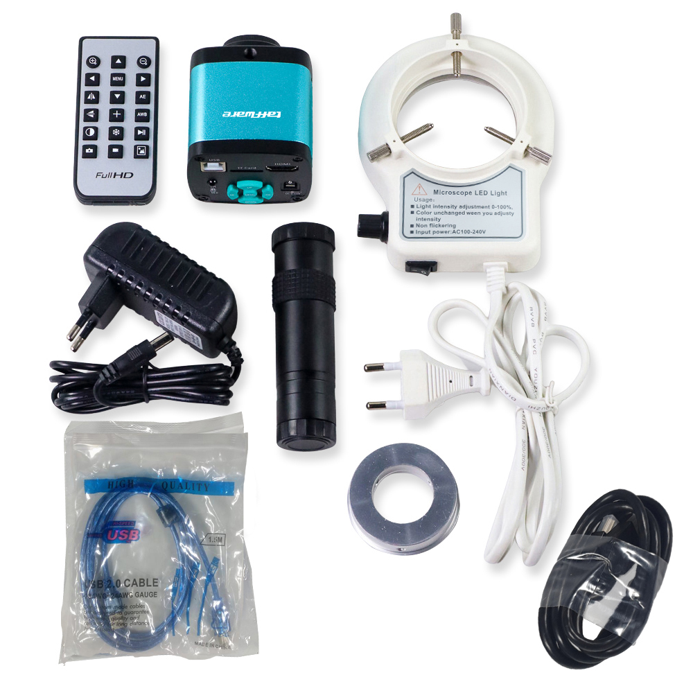 Taffware Kamera Mikroskop Industrial Digital 48MP 1080P 130X - WR63HW Gambar produk Taffware Kamera Mikroskop Industrial Digital 48MP 1080P 130X - WR63HW - 5
