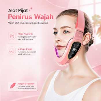 V-Face Alat Pijat Penirus Wajah Face Lifting Double Chin V-Shaped - BYM-903S