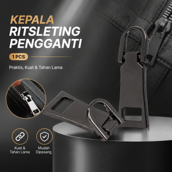 KALAX Kepala Ritsleting Pengganti Zipper Head Replacement 1 PCS - KA10