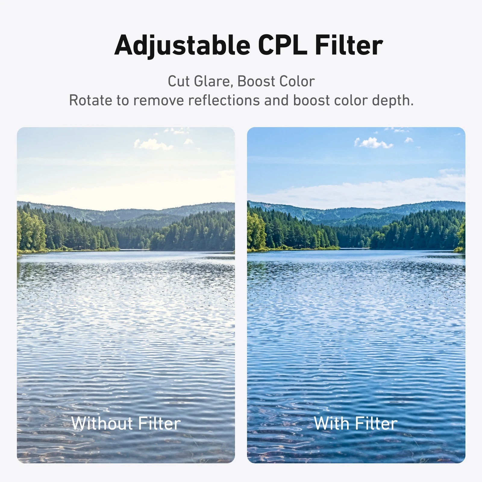 TELESIN Lens Camera Filter Insta360 Luna Ultra CPL VND Diffusion 1/4 - S5-FLT-85-TIS Gambar produk TELESIN Lens Camera Filter Insta360 Luna Ultra CPL VND Diffusion 1/4 - S5-FLT-85-TIS - 4