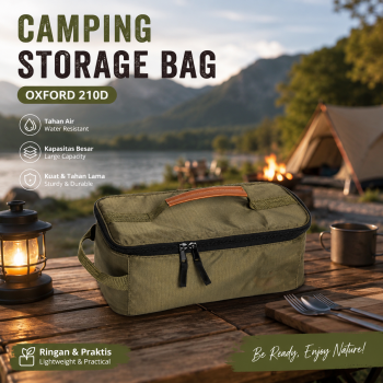 SUNDICK Tas Penyimpanan Camping Cutlery Storage Travel Waterproof - SD31