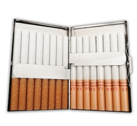 Ophone Kotak Rokok Stainless Steel 201 Cigarette Box Case 16 Slot - JD-SH200 Gambar produk Ophone Kotak Rokok Stainless Steel 201 Cigarette Box Case 16 Slot - JD-SH200 - 1