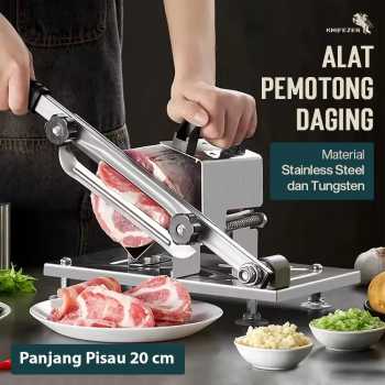 Gambar produk KNIFEZER Alat Slice Daging Meat Lamb Cutter Machine - SKP229