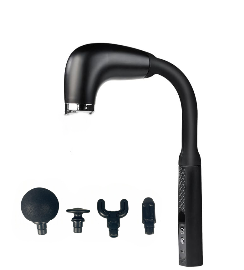 PASSCOOL Alat Pijat Elektrik Punggung Tangan Massage Muscle Gun Handle - PL09 Gambar produk PASSCOOL Alat Pijat Elektrik Punggung Tangan Massage Muscle Gun Handle - PL09 - 8