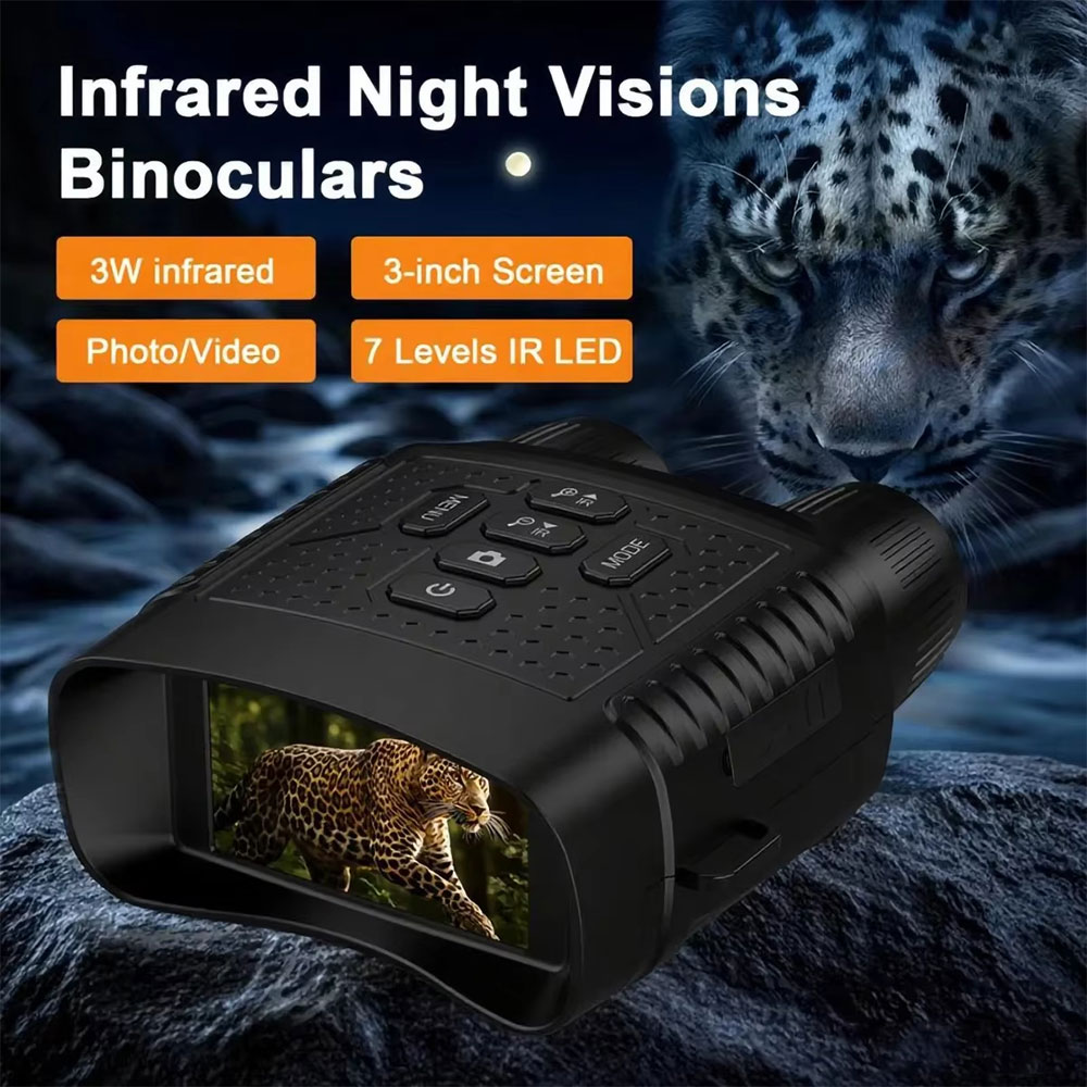 LMH Teropong Binocular Night Vision 6X Zoom 2.5K 2.4 Inch 2000mAh - R20 Gambar produk LMH Teropong Binocular Night Vision 6X Zoom 2.5K 2.4 Inch 2000mAh - R20 - Utama