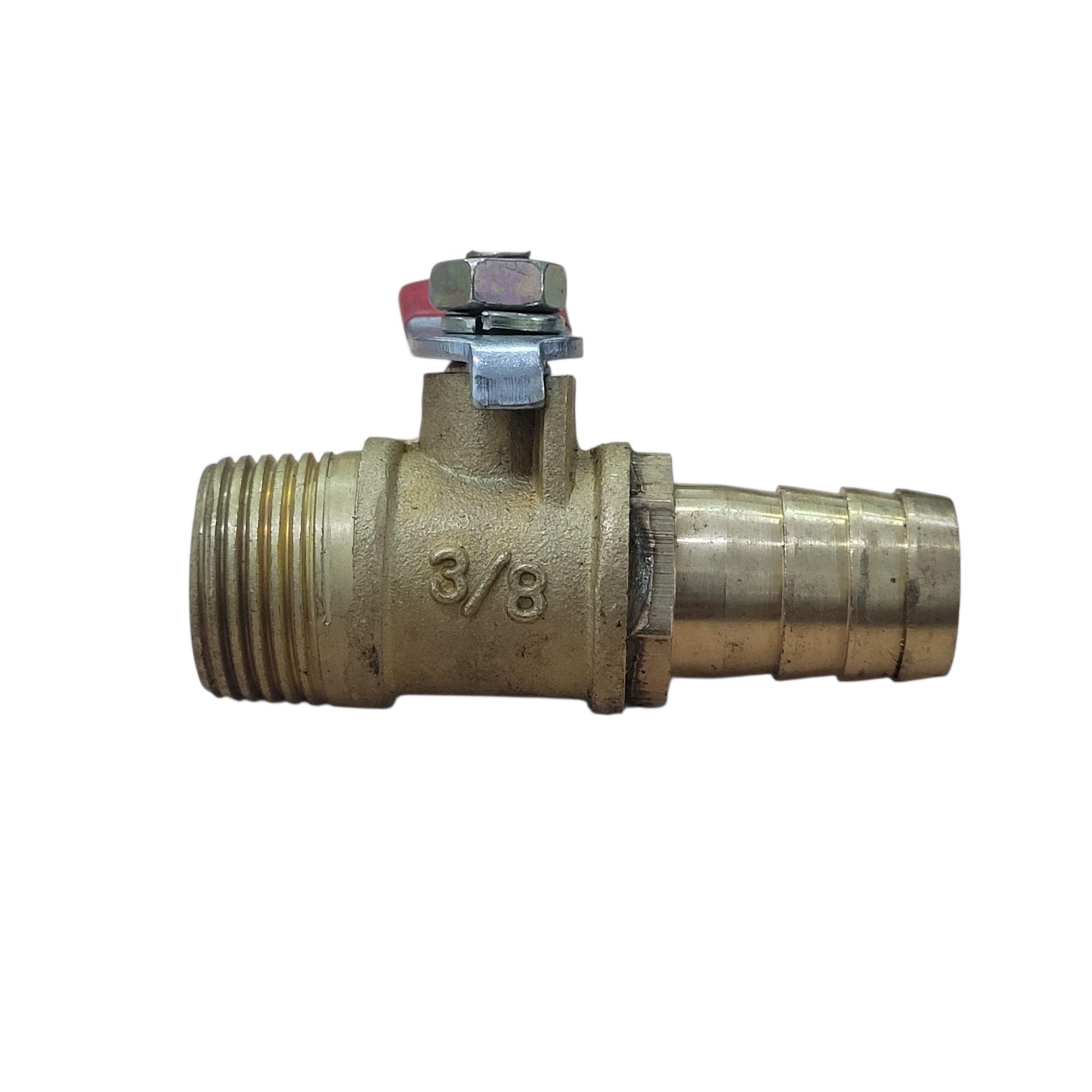 Gambar produk MAX Stop Kran Air Ball Valve Kuningan Nepel Selang Pagoda Brass 3/8 Male 12mm - DN12 - 1