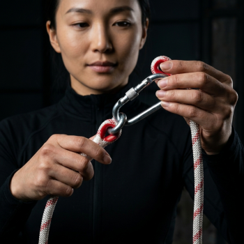 Gambar produk Tali Paracord Tenda Outdoor Rope Steel Buckle 12mm 20M - SC12 - 6