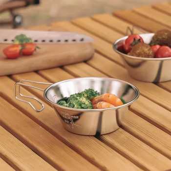 TaffHOME Mangkuk Outdoor Camping Nesting Cooking Stainless Steel 300ml - DS-310