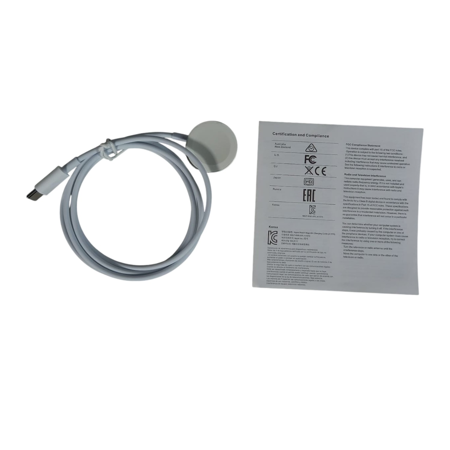 Gambar produk XINFAWE Charger Apple Watch Magnetic Fast Charging USB Type C - YS10 - 8
