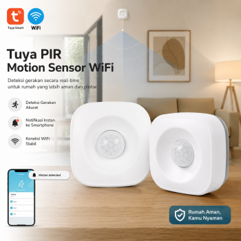 Gambar produk TREEYE Tuya Smart Human Body Movement PIR Motion Sensor WiFi - TY10