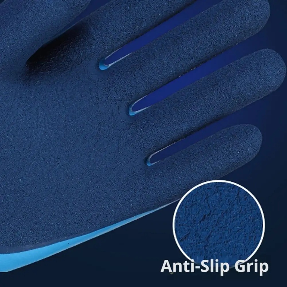 SHANDO Sarung Tangan Kerja Industrial Double Layer Latex Safety Gloves - A310 Gambar produk SHANDO Sarung Tangan Kerja Industrial Double Layer Latex Safety Gloves - A310 - 4