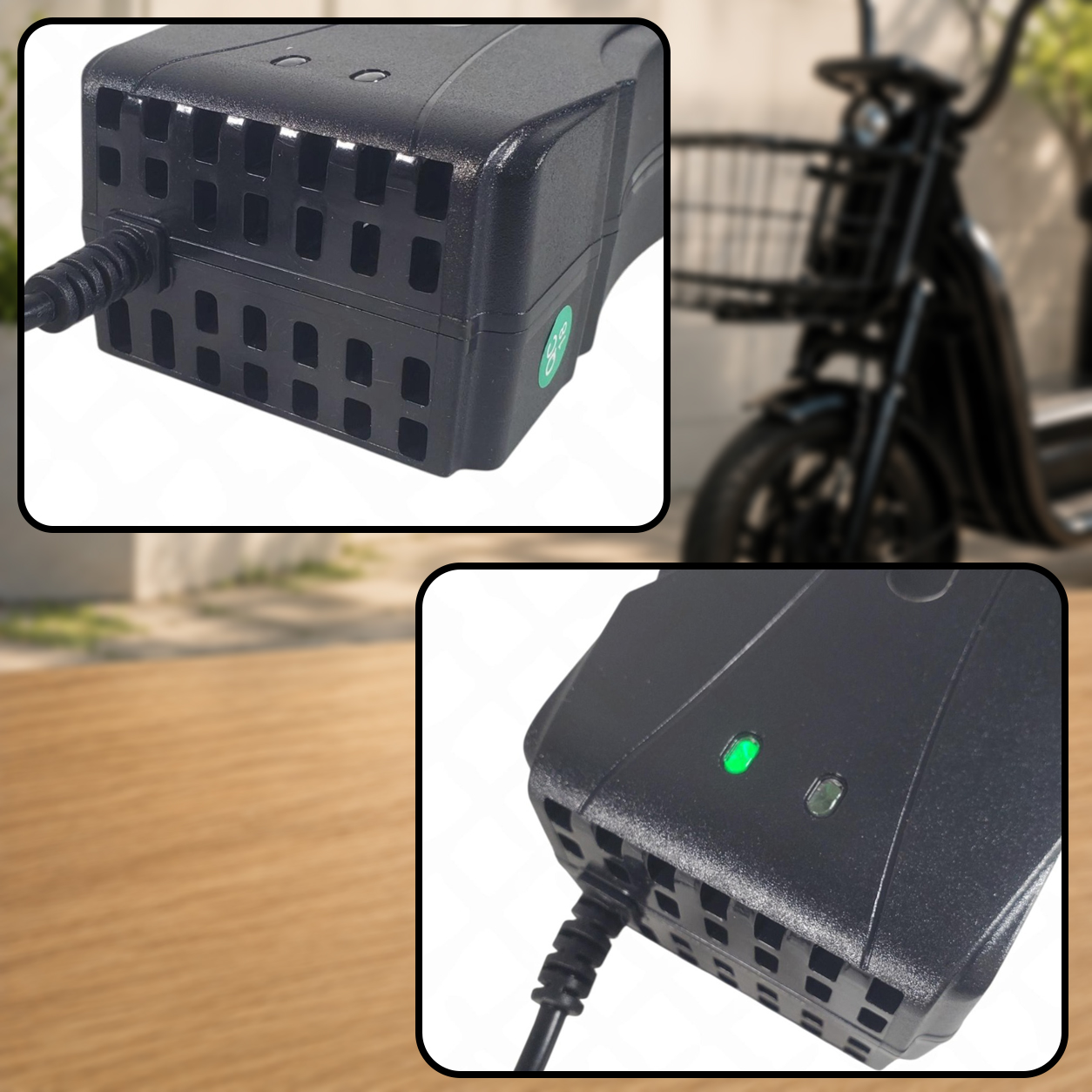 Gambar produk OTOHEROES Charger Aki Sepeda Listrik Battery Charger 60V 20AH 3A - BEI60 - 2