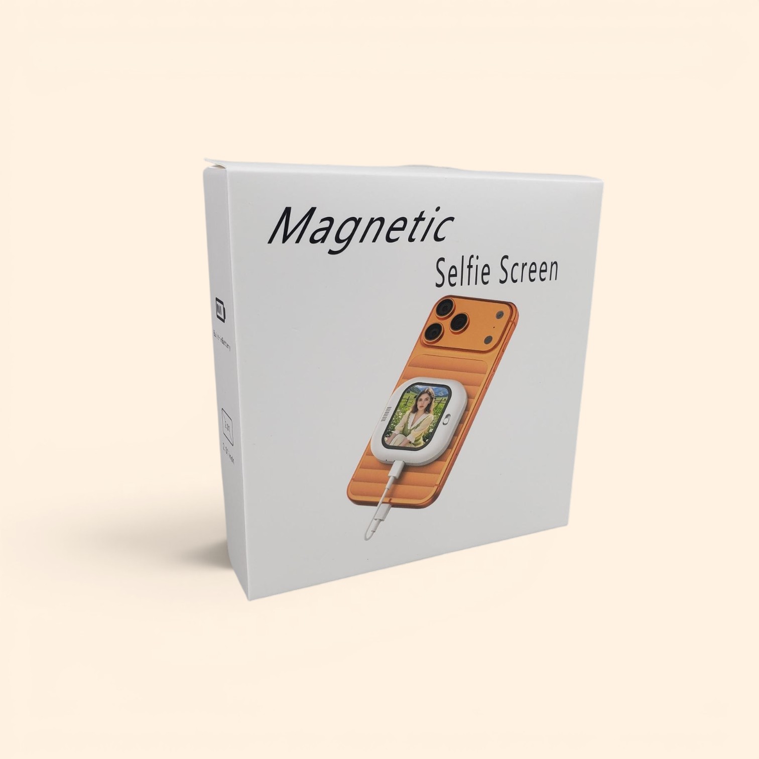 Gambar produk HOMEFI Layar Selfie Screen Monitor Magnetic 2.01 Inch Remote Bluetooth - X3 - Kemasan