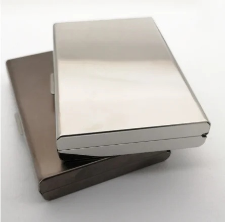 Ophone Kotak Rokok Stainless Steel 201 Cigarette Box Case 16 Slot - JD-SH200 Gambar produk Ophone Kotak Rokok Stainless Steel 201 Cigarette Box Case 16 Slot - JD-SH200 - Kemasan