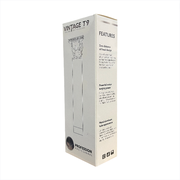 Gambar produk VINTAGE Alat Cukur Rambut Elektrik Hair Clipper Trimmer Rechargeable Model Grid - T9 - Kemasan