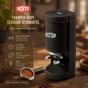 Trieste Tamper Kopi Otomatis Sensor Touchscreen 5-30kg 58mm 30W - KM-1058