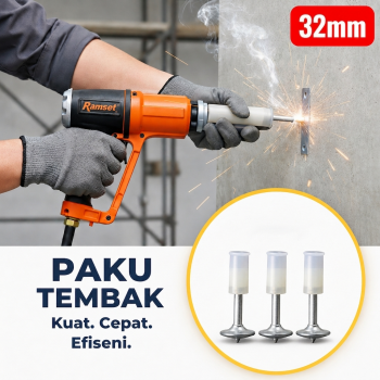 Taffware Paku Tembak Beton Ramset Drive Pin Concrete Fastener - YQ-100