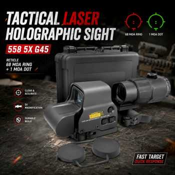 Gambar produk EOTECH Tactical Laser Holographic Sight 558 5x Magnifier G45 - 112113
