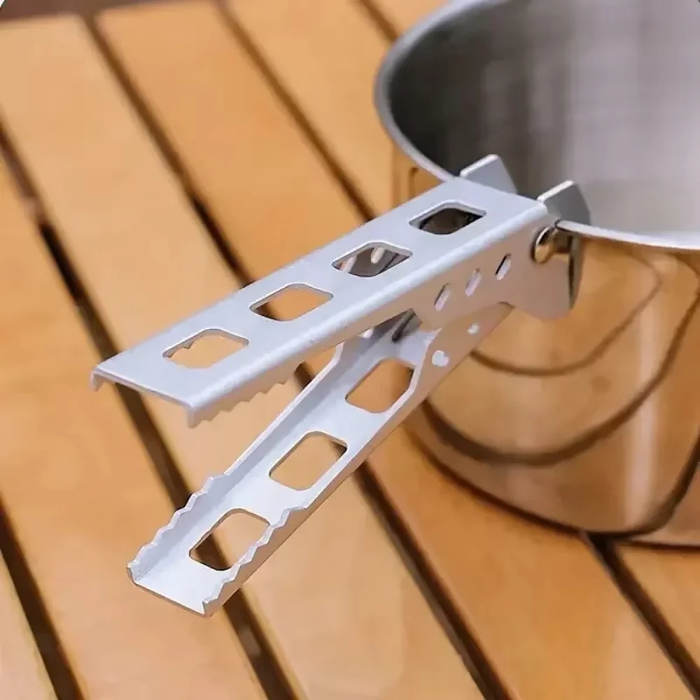 Tehaux Penjepit Panci Camping Pot Gripper Aluminium Alloy Clip - HW041 Gambar produk Tehaux Penjepit Panci Camping Pot Gripper Aluminium Alloy Clip - HW041 - 3