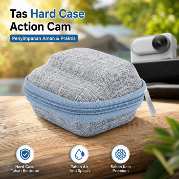 FARAJIAJ Tas Kamera Hard Case Action Cam Insta360 GO 3S Storage Bag - FR-85