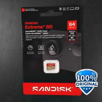 SanDisk Extreme GO microSDXC UHS-I A2 U3 V30 - SDSQXGN