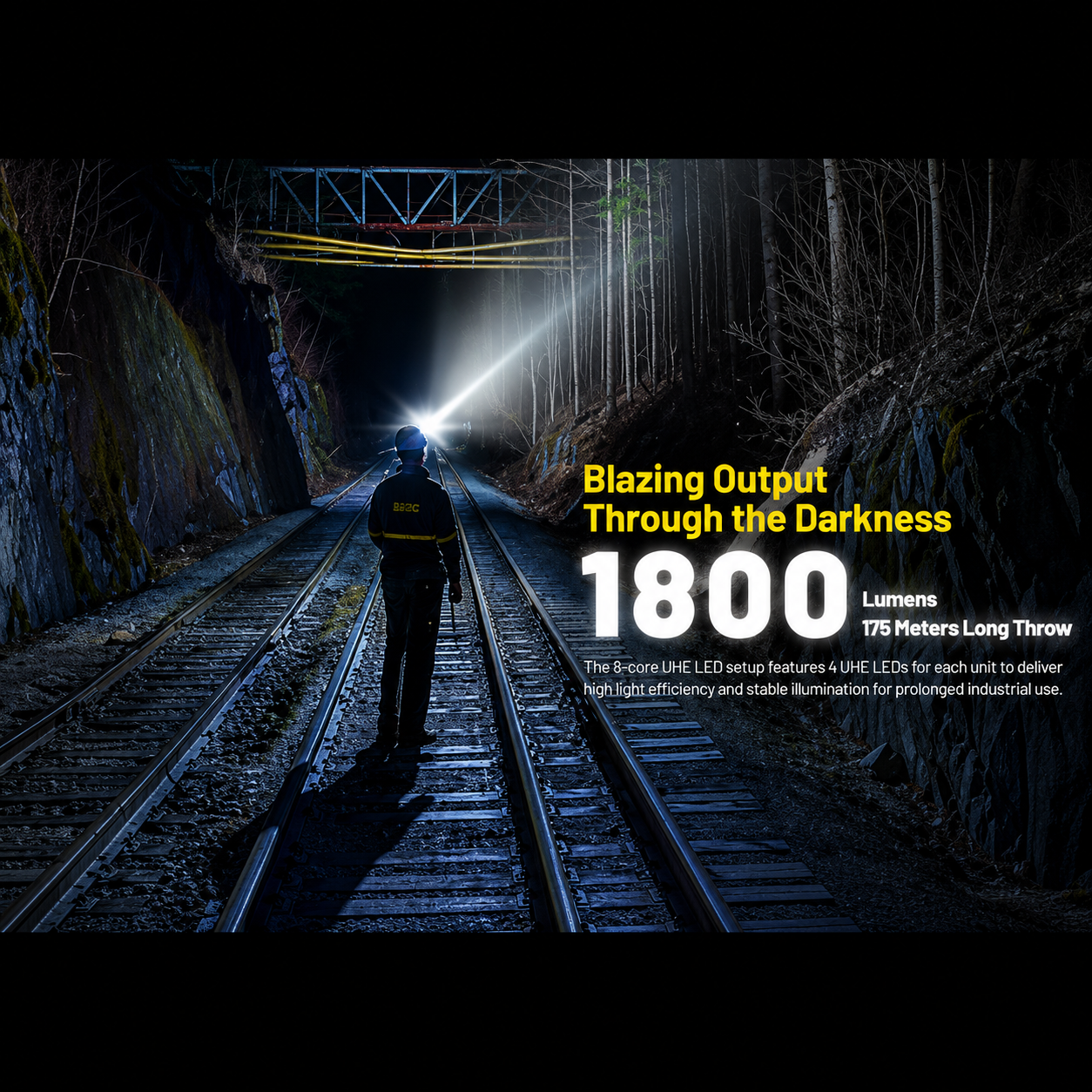Gambar produk NITECORE Senter Kepala Headlamp LED Triple Light IP68 6000mAh - NU53 - 3