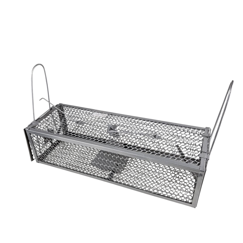 OTTON Jebakan Perangkap Tikus Kandang Besi Automatic Mousetrap - B-20 Gambar produk OTTON Jebakan Perangkap Tikus Kandang Besi Automatic Mousetrap - B-20 - 1