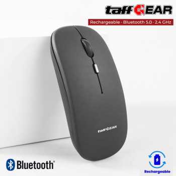 TaffGEAR Mouse Wireless Bluetooth Optical 2.4GHz Silent Click 1600DPI - M8120G