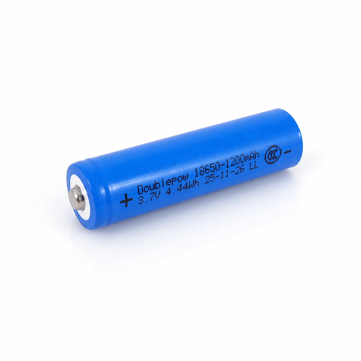 Gambar produk Doublepow Baterai Isi Ulang 18650 Li-Ion Button Top 1200mAh 3.7V 1 PCS - 2