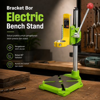ALLSOME Bracket Bor Electric Drill Bench Clamp Stand - 6117