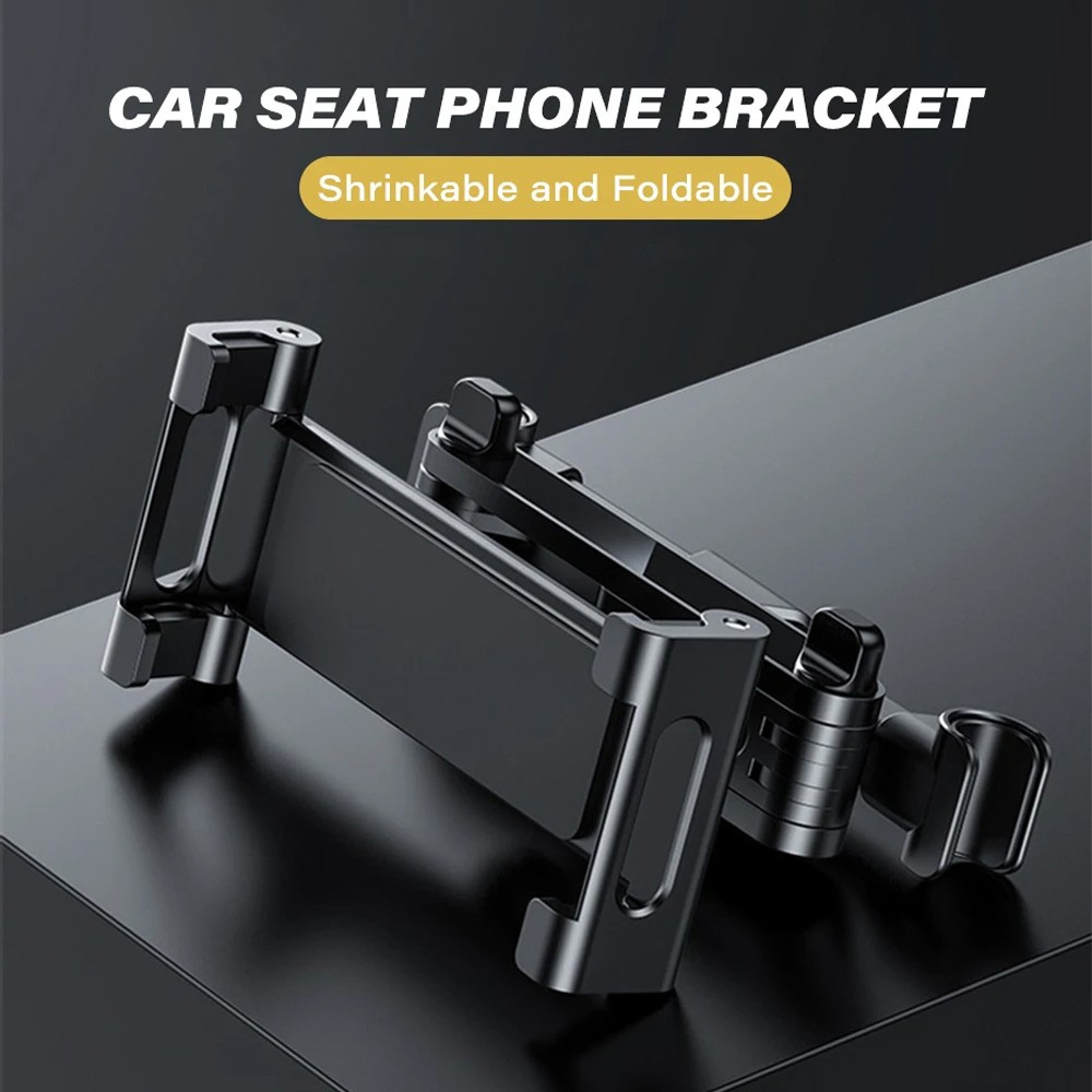 Gambar produk SEAMETAL Holder Tablet Mobil Telescopic Headrest Mount 5.3-10.8 Inch - SM13 - 1