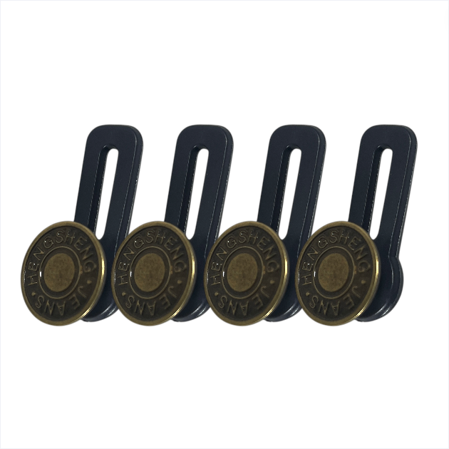 HENGSHENG Kancing Celana Jeans Disassembly Retractable Button 4 PCS - KA20 Gambar produk HENGSHENG Kancing Celana Jeans Disassembly Retractable Button 4 PCS - KA20 - 6