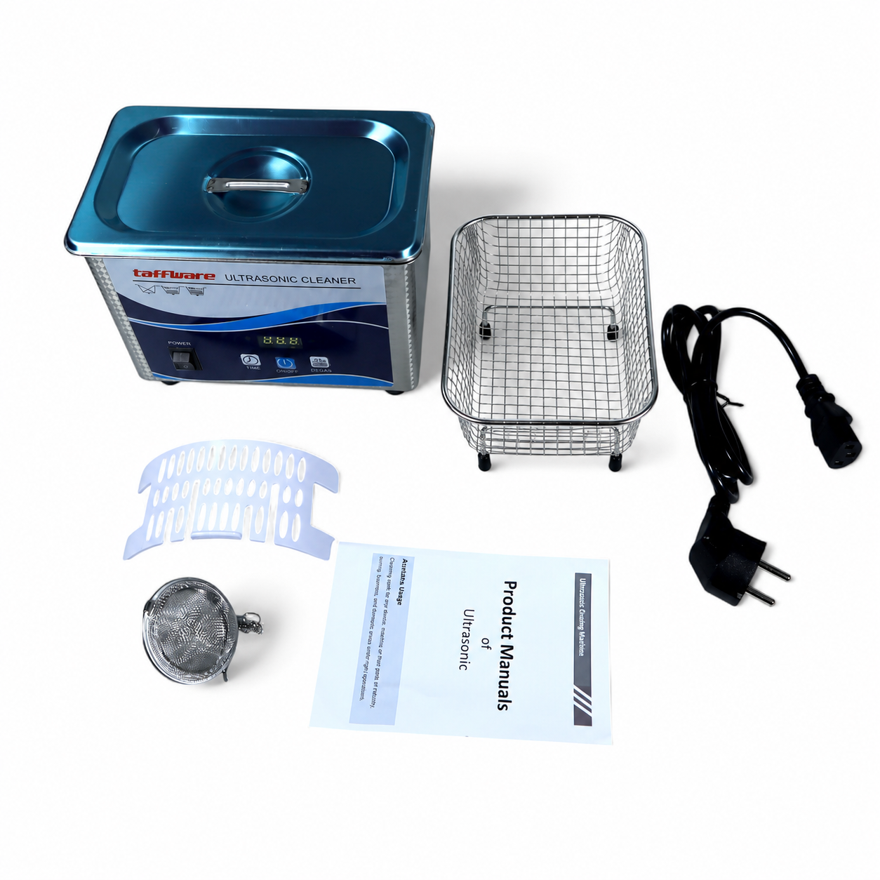 Gambar produk Taffware Mesin Pembersih Perhiasan Ultrasonic Cleaner 35W 800ml - GA008 - 4