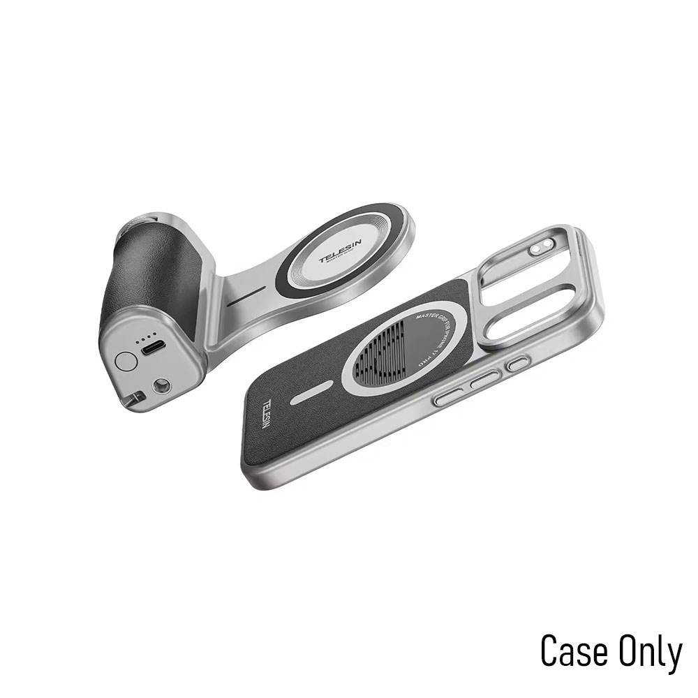 TELESIN Phone Case iPhone 17 Pro for Master Grip MagSafe - P10-PCO-11 Gambar produk TELESIN Phone Case iPhone 17 Pro for Master Grip MagSafe - P10-PCO-11 - 2