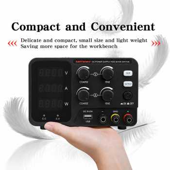 Gambar produk Taffware Adjustable DC Power Supply Variable Voltage 30V 10A 300W - PDS-3010M - 4
