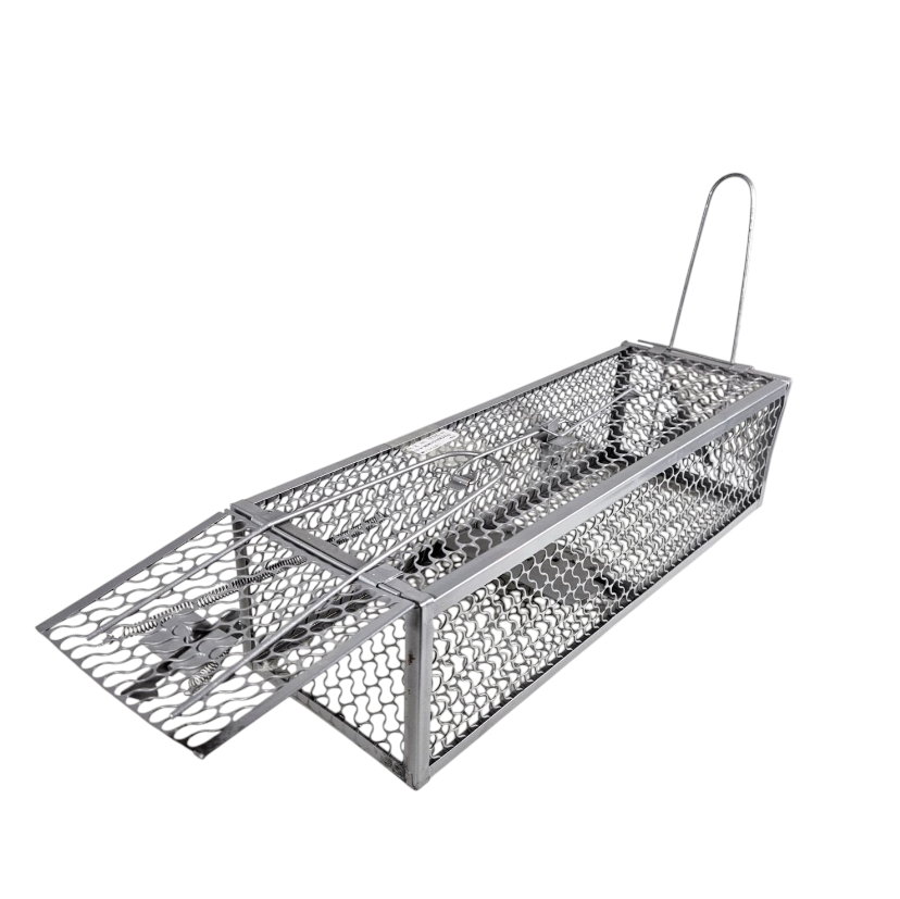 OTTON Jebakan Perangkap Tikus Kandang Besi Automatic Mousetrap - B-20 Gambar produk OTTON Jebakan Perangkap Tikus Kandang Besi Automatic Mousetrap - B-20 - 2