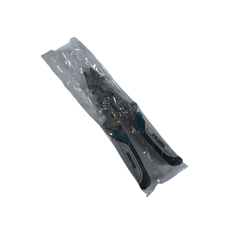 Pi Tang Lipat Multifungsi Kupas Kabel Wire Stripper Cutter Stainless - TK0800 Gambar produk Pi Tang Lipat Multifungsi Kupas Kabel Wire Stripper Cutter Stainless - TK0800 - Kemasan