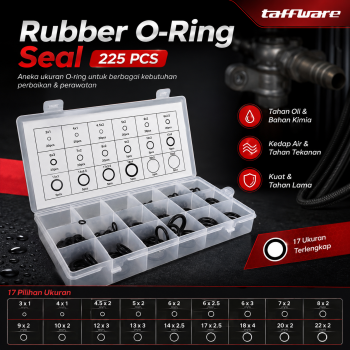Gambar produk Taffware Karet Rubber O-Ring Seal Tightening Repair Kit 225 PCS - E436