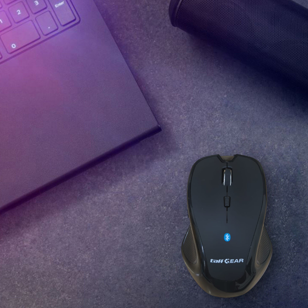 Gambar produk TaffGEAR Mouse Bluetooth Wireless Optical Ergonomic 6 Key 1600DPI - M9000 - 7