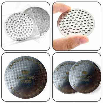 Gambar produk One Two Cups Puck Screen Portafilter Espresso Double Layer 150 Micron 58.5mm - SUS316 - 2