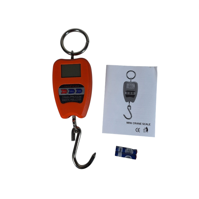 Willstar Timbangan Gantung Digital LCD Koper Tas Industri 200kg 0.05kg - 8088 Gambar produk Willstar Timbangan Gantung Digital LCD Koper Tas Industri 200kg 0.05kg - 8088 - 7
