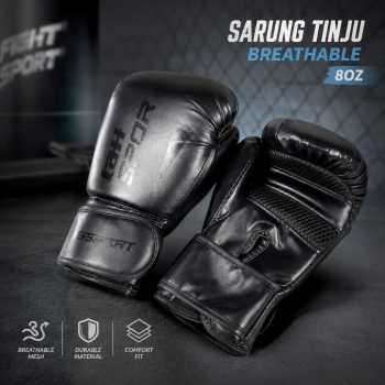 TaffSPORT Sarung Tangan Tinju Muay Thai Boxing MMA Breathable - GP01