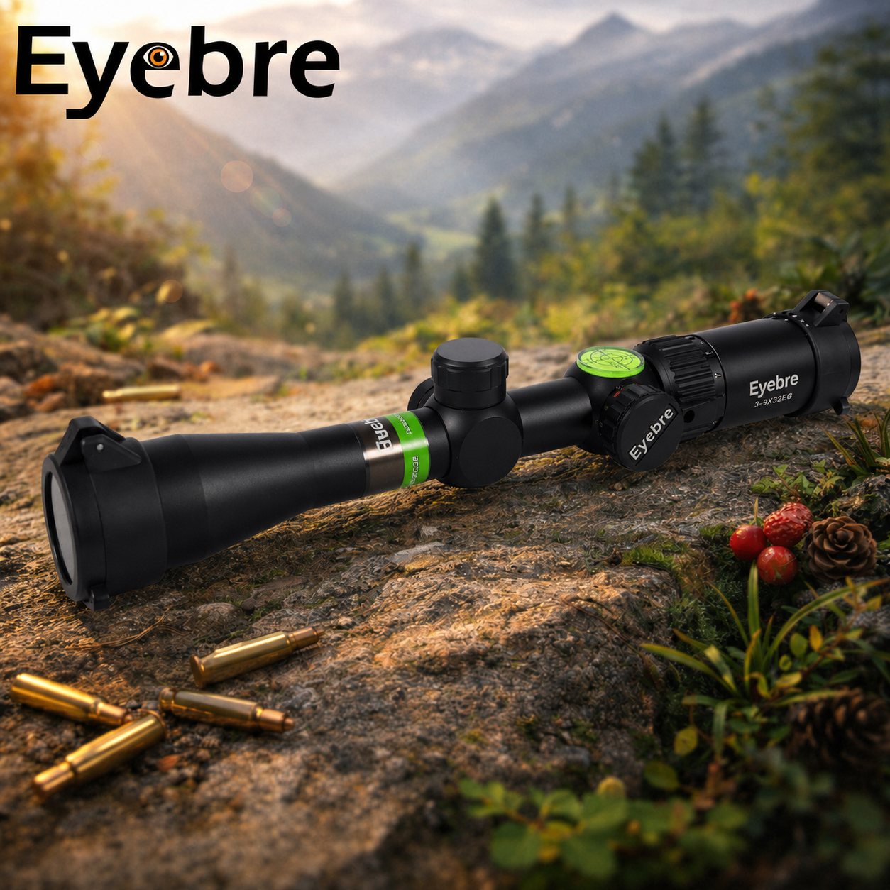 Gambar produk Eyebre Teropong Outdoor Rifle Tactical Scope Hunting 3-9X 32mm - HK3-9X32EG - Utama