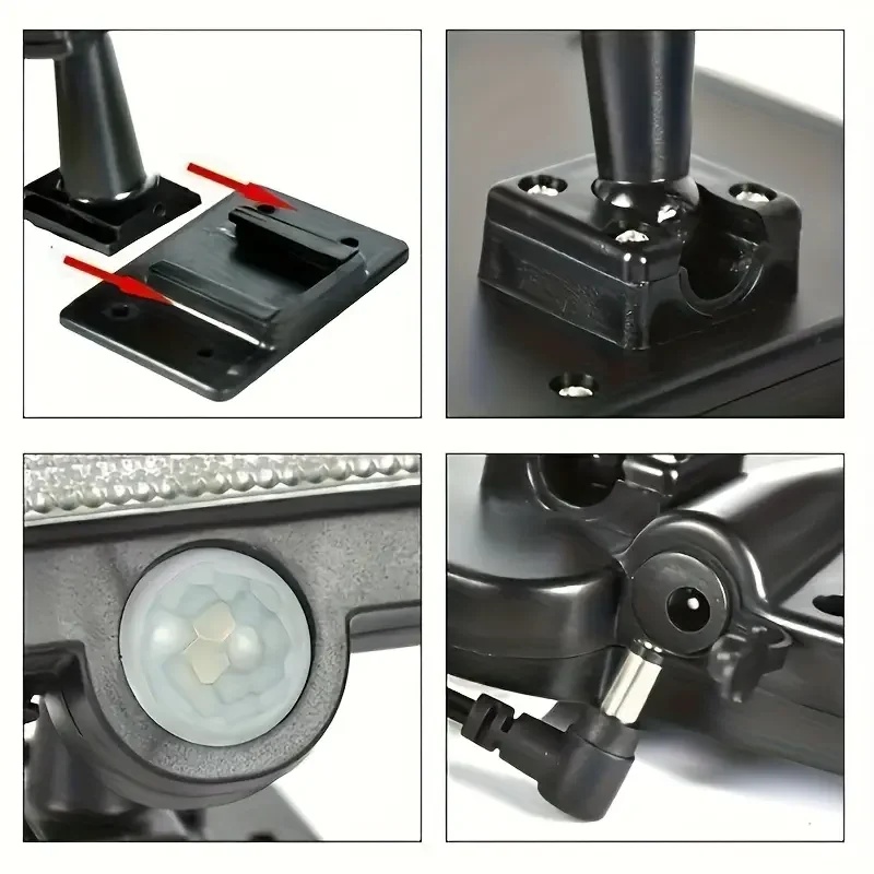 WAFIRE Lampu Dinding Solar Sensor Outdoor Waterproof 120 LED IP65 - JX-F56 Gambar produk WAFIRE Lampu Dinding Solar Sensor Outdoor Waterproof 120 LED IP65 - JX-F56 - 7