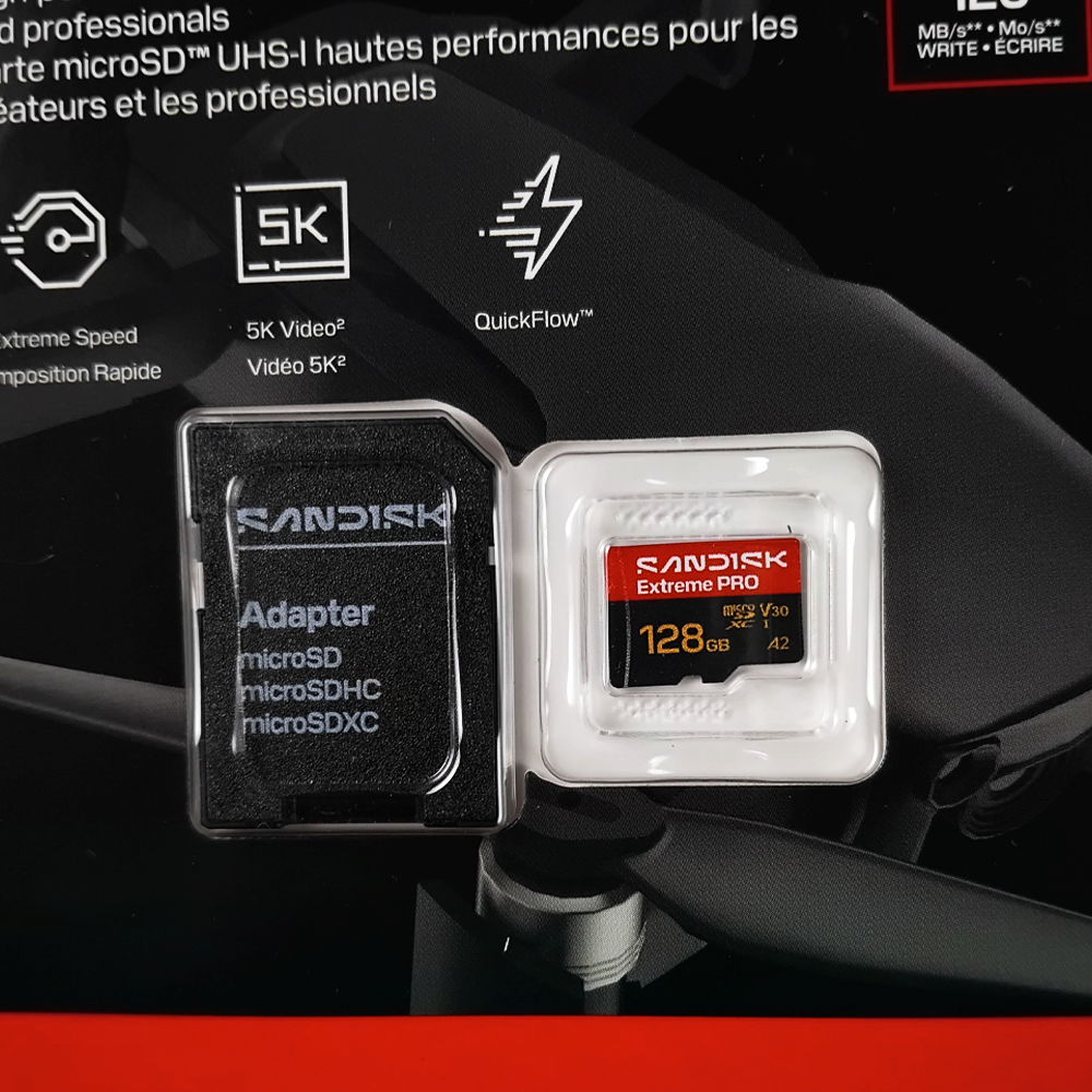 Gambar produk SanDisk Extreme Pro microSDXC UHS-I U3 V30 250MB/s 128GB - SDSQXCJ - 1