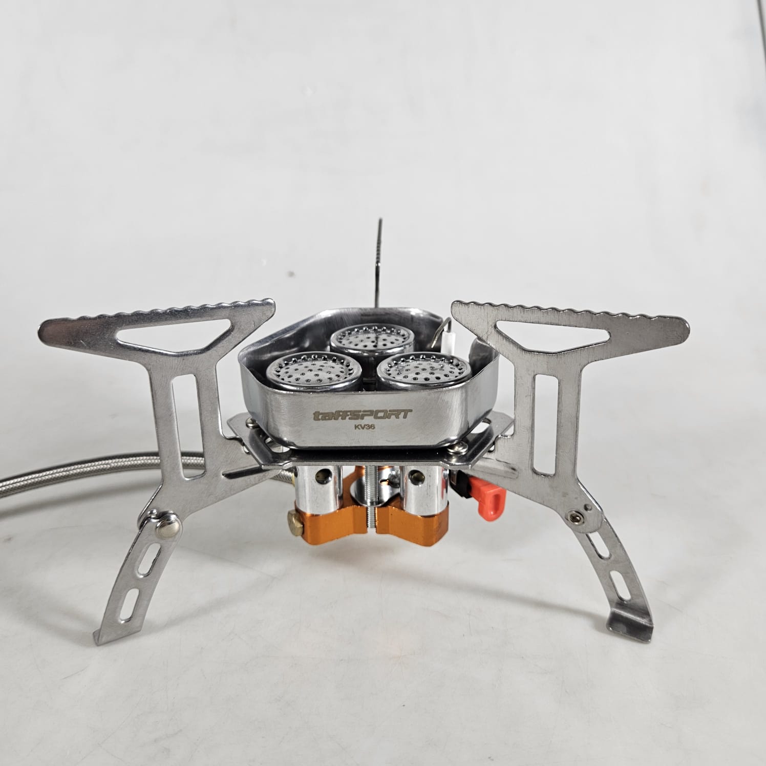 Gambar produk TaffSPORT Kompor Gas Portable Lipat Ultralight 3 Burner Camping Stove - KV36 - 1