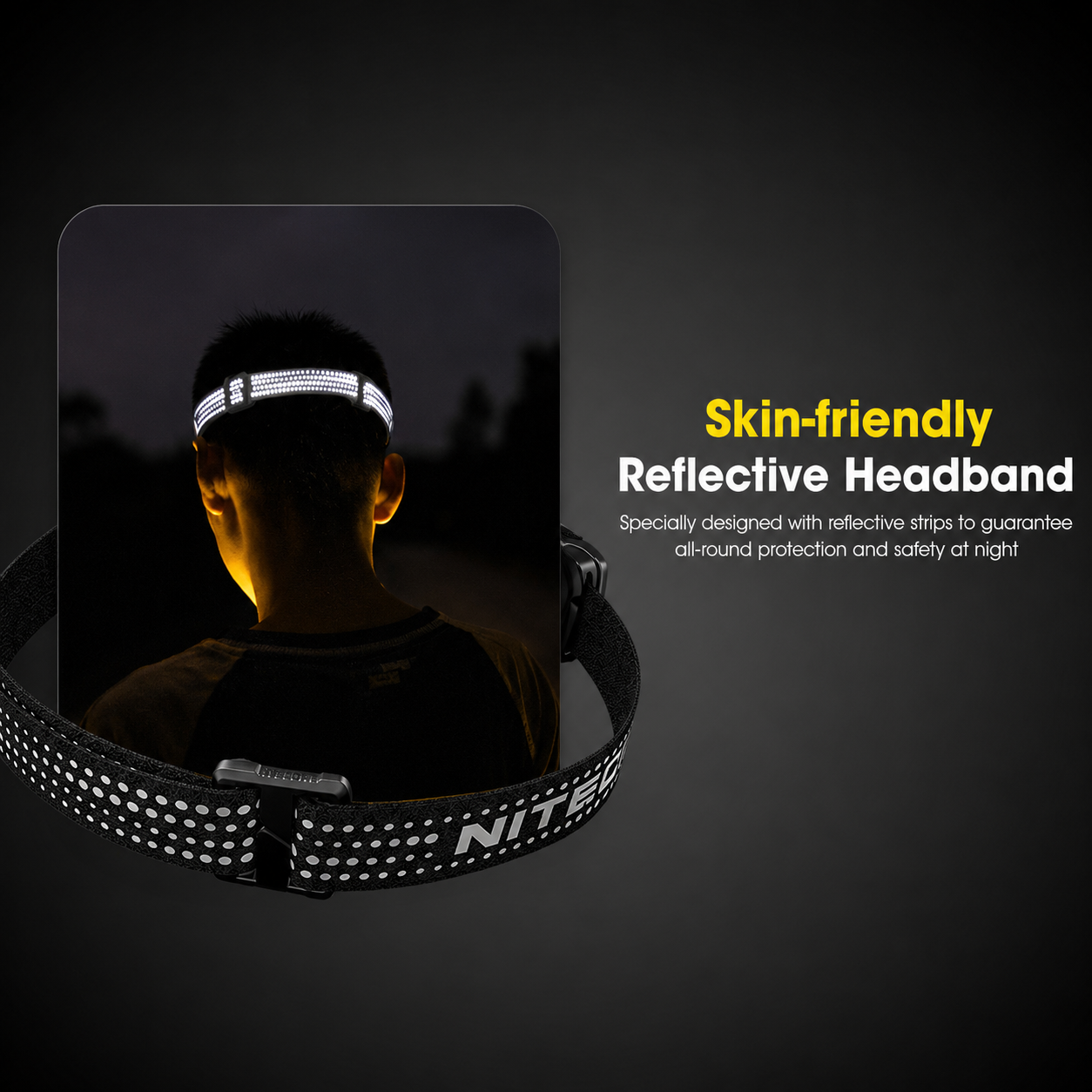 NITECORE Senter Kepala Headlamp LED Triple Output IP66 500 Lumens - NU30 Gambar produk NITECORE Senter Kepala Headlamp LED Triple Output IP66 500 Lumens - NU30 - 6