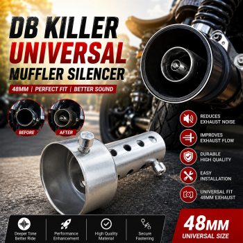 TOTMO Db Killer Universal Muffler Silencer Peredam Knalpot Motor - ES01010